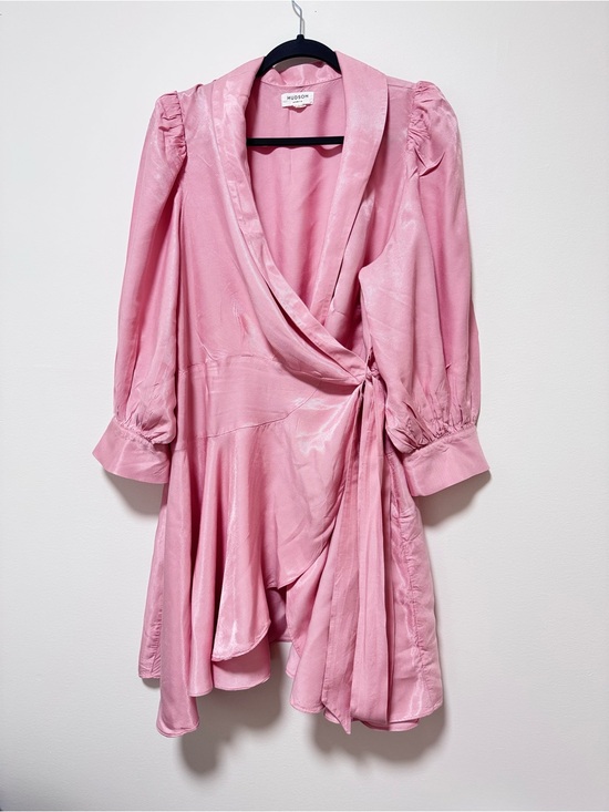 Hudson North Dresses & Skirts - NWOT Hudson North Pink wrap dress similar to ZIMMERMAN Dress | Size XL |